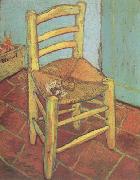 Vincent Van Gogh Vincent's Chair with His Pipe (nn04) painting